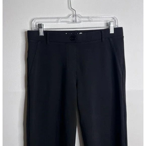 Betabrand Pants Womens Medium Petite Black Classic Bootcut Dress Pant Yoga Pants - Picture 5 of 12